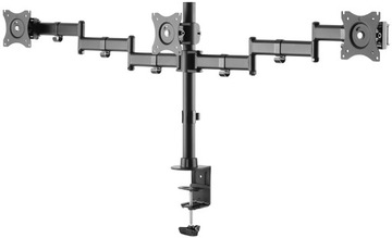 ВРАЩАЮЩИЙСЯ держатель для ТРЕХ ЖК-мониторов 13-27 футов