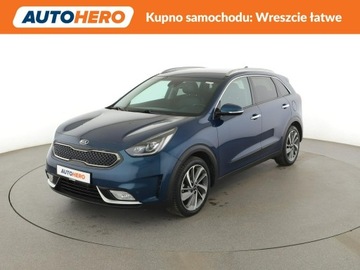 Kia Niro I Crossover 1.6 GDi Hybrid 141KM 2019 Kia Niro HEV półskóra navi kamera ACC LED