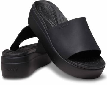 Damskie Lekkie Buty Klapki Crocs Brooklyn Slide 36-37