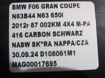 BMW 6 F06 F10 F12 NÁDOBKA KAPALINY 8604752 17138610819 8610819 17138604752