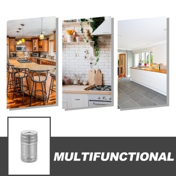 КОНТЕЙНЕР ДЛЯ СОЛИ И ПЕРЦА ИЗ НЕРЖАВЕЮЩЕЙ СТАЛИ ДЛЯ ХРАНЕНИЯ СПЕЦИЙ