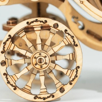 ROBOTIME 3D ПАЗЛ КАРЕЖКА ТВОРЧЕСКАЯ ДЕРЕВЯННАЯ