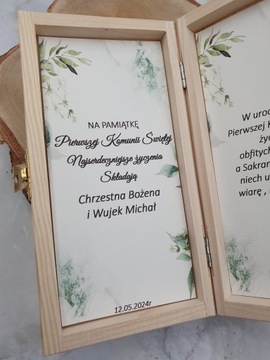 Сувенир к Первому Причастию - ПОДАРОК, Денежная шкатулка