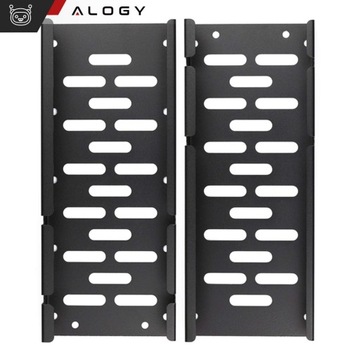 Maskownica Kabli Organizer na Kable Uchwyt Półka Regulowana pod Biurko Blat