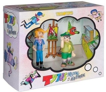 ZESTAW FIGUREK: ROMEK I A'TOMEK, TISSO TOYS
