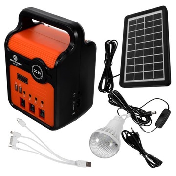 220V 25W ZEWNĘTRZNY GENERATOR SŁONECZNY LAMPA LED