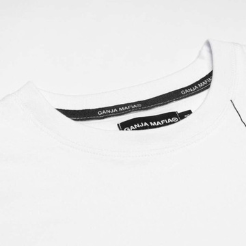GANJA MAFIA Koszulka T-shirt MODERN White / XL