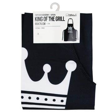 НАБОР ФАРТУКА + 2x ПЕРЧАТКИ KING OF THE GRILL ДЛЯ ПРИГОТОВЛЕНИЯ ГРИЛЯ