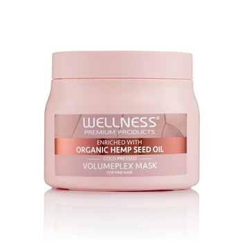 WELLNESS Premium Maska Volumeplex Ampułki Objętość