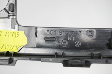 ДЕКОР ДЛЯ КОНСОЛИ VW GOLF VII 5G1819743D