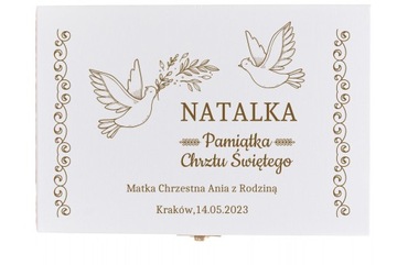 СТОЛОВЫЕ ПРИБОРЫ ДЛЯ ДЕТЕЙ НА КРЕЩЕНИЕ ПОДАРОК ​​В КОРОБКЕ С ГРАВИРОВКОЙ