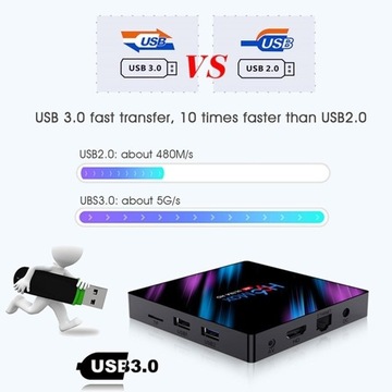 Android Smart TV Box 9.0 4 ГБ 32 ГБ 64 ГБ плеер