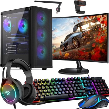 Komputer gamingowy pc do gier zestaw RTX 4060 I7 32GB WIN10