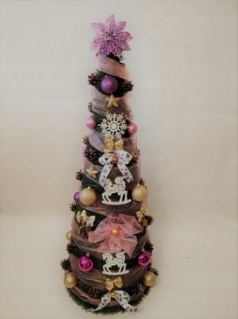 Курс рождественская елка со светодиодной украшением с лентой 170 см