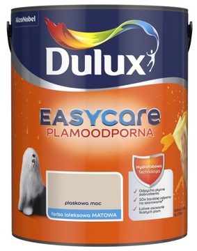FARBA DULUX EASY CARE- piaskowa moc, 5l