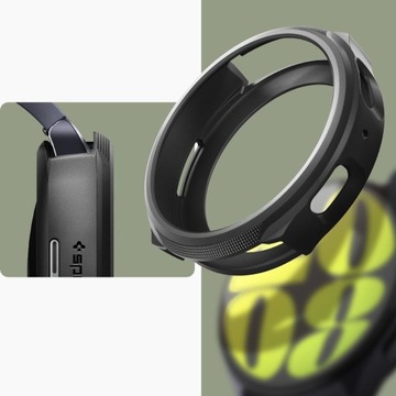 Etui do Galaxy Watch 7 40mm, Spigen Liquid Air matowy case obudowa cover