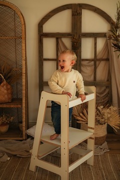 Кухонная помощница ДВОЙНАЯ для двоих детей КУХОННАЯ ПОДСТАВКА Помощник на кухню