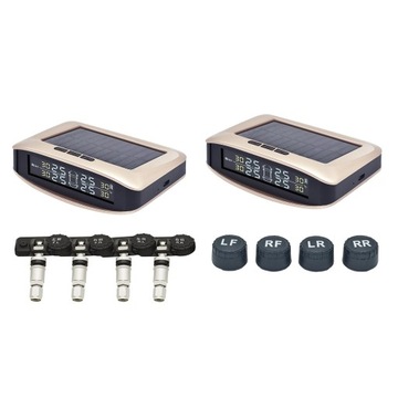 Solar Charge TPMS Real Time Tire Pressure Monitor
