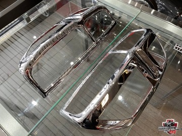 NAKŁADKI OCHRONNE, CHROM, NISSAN NAVARA, ZESTAW!