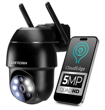 Kamera Zewnętrzna Obrotowa IP WIFI 5MPx 2880x1620 ZOOM x5 Detekcja LUXTORN