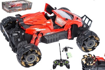 SAMOCHÓD DRIFT RC ZDALNIE STEROWANY EFEKT DYMU ŚWIATŁA LED