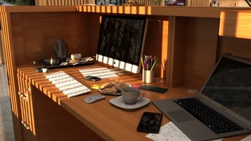 Lada recepcyjna R17 260x80cm Art_R17005