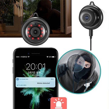 БЕСПРОВОДНАЯ ДОМАШНЯЯ КАМЕРА Wi-Fi HD V380 1080p Инфракрасное ночное видение