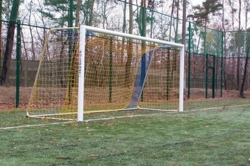 ПОЛНОРАЗМЕРНАЯ СЕТКА ДЛЯ ФУТБОЛЬНЫХ ВОРОТ 7,5x2,5M PP4MM 0,8x1,5 ПРОЧНАЯ