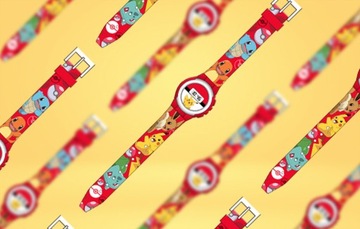 ДЕТСКИЕ ЛЕГКИЕ ЭЛЕКТРОННЫЕ НАРУЧНЫЕ ЧАСЫ С ЛИЦЕНЗИЕЙ ДЛЯ ДЕТЕЙ ПОКЕМОН ТАЙМЕР