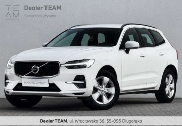 Volvo XC60 II Crossover Facelifting 2.0d B4 197KM 2022 Volvo XC 60 LED Podgrzewana kierownica i fotele Kamera FVAT23 Salon PL