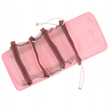 Kosmetyczki 4 w 1 Składana, odpinana kosmetyczka Wyjmowane przegródki Torby