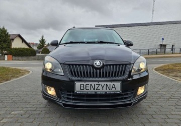 Skoda Roomster Mikrovan Facelifting 1.2 TSI 85KM 2014 Skoda Roomster Noire Black Edition Czujniki Parkowania Grzane Fotele 1.2, zdjęcie 15