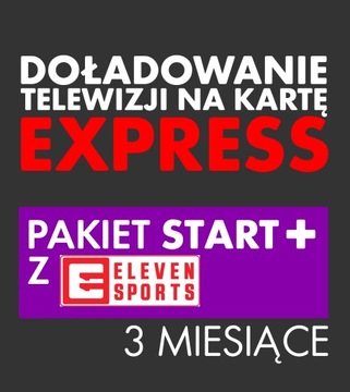 Doładowanie TNK START+ ELEVEN SPORTS 3 MIESIĄCE