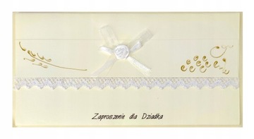 KARNET 37d -Zaproszenie na I Komunię Św. dla dziad