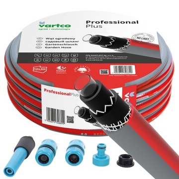 6-СЛОЙНЫЙ АРМИРОВАННЫЙ САДОВЫЙ ШЛАНГ 30 БАР 1/2 ДЮЙМА 20 М + НАКОНЕЧНИК ПОЛИРОВКИ