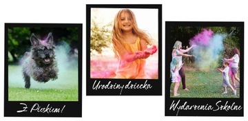 ПОЛОВОЕ ОБНАРУЖЕНИЕ огнетушитель красочный порошок Холи синий цвет фестиваль мальчик