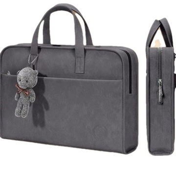 DAMSKA TORBA NA LAPTOPA 15,6” NA RAMIĘ LEKKA
