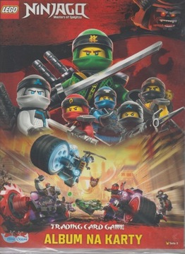 Оригинальная обложка альбома карточек Lego Ninjago s3