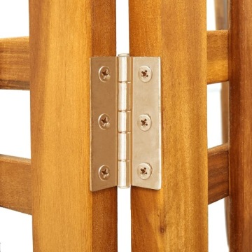 3-ПАНЕЛЬНАЯ ШИРМА 121X2X170 СМ ИЗ ДЕРЕВА АКАЦИИ