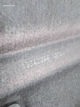 OPEL ASTRA J 3D GTC POLIČKA ZADNÍ KUFRU 13343066