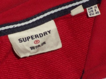 SUPERDRY bluza rozpinana pod szyją L