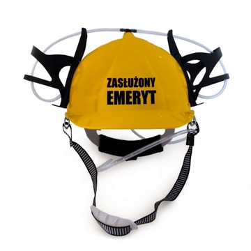 Kask piwny imprezowy - Prezent dla Emeryta
