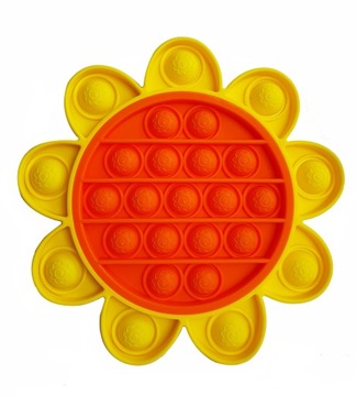 СЕНСОРНАЯ ЦВЕТОЧНАЯ ИГРУШКА POP IT 17 СМ ВЫСОЧАЙШЕГО КАЧЕСТВА