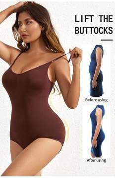 2pieces Bodysuit Shapewear Women Full Body Shaper