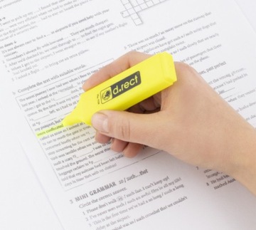 Zakreślacze D.Rect 1128 4 kolory