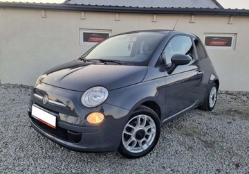 Fiat 500 II Seria 1 1.2 69KM 2011 Fiat 500 SLICZNY 1.2 Benzyna BOGATA WERSJA Oryginal ZADBANY Serwis 2012r G, zdjęcie 2