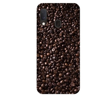 Etui pokrowiec do Samsung Galaxy A20e Ziarna kawy