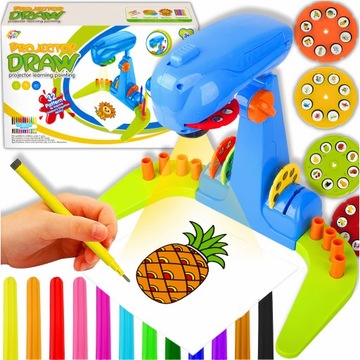 Проектор Проектор для обучения рисованию со слайдами, с подсветкой, регулируемый