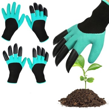 1 пара перчаток для копания с когтями по охране труда