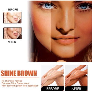 2 шт. крем для загара, увлажняющий лосьон для автозагара